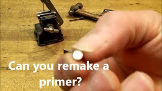 What if you cant buy primers for handloading DIY ammo option [upl. by Wilone]