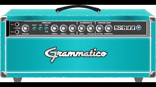 John Nathan Cordy demo of the Grammatico GSG100 in Yamaha Line6 Helix 36 [upl. by Teryl]