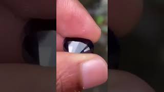 Dark blueish sapphire gemstone natural [upl. by Ardnossak426]