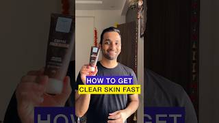 CLEAR SKIN FAST  Best Face Scrubs for Men skincare facescrub ytshorts ashortaday mensgrooming [upl. by Fennie575]