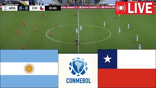 🔴 LIVE  Argentina vs Chile  CONMEBOL 2026 World Cup Qualifiers  Full Match Streaming [upl. by Netsrik]