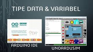 Part 2  Tipe Data amp Variabel Belajar Bahasa C Menggunakan Simulator Arduino UNO [upl. by Alehs634]