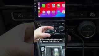 rvaar draadloos gemak met de CarMe 2in1 Dongle Schakel moeiteloos tussen CarPlay amp Android Auto [upl. by Atteugram]