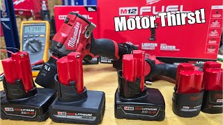 Your New Milwaukee M12 Stubby NEEDS A Certain Battery milwaukeetools [upl. by Yadsendew]