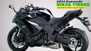 Ninja 1100SX Getting A Capacity Upgrade  2025 Kawasaki Ninja 1100SX [upl. by Lin]