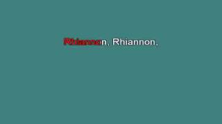 Rhiannon Fleetwood Mac karaoke [upl. by Cloutman]