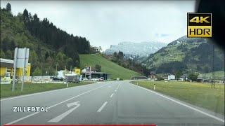 Strass to Mayrhofen in Zillertal  Tirol Austria [upl. by Nneb]