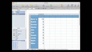 Numbers Sorting Data [upl. by Yllod]