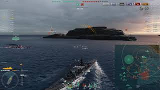 Gneisenau SecondaryBuildĤighlight0106 Never Listen to World of Warships Players [upl. by Lennad449]