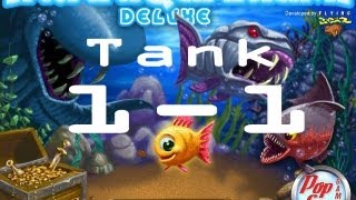 Lets Play Insaniquarium Deluxe  Tank 11 [upl. by Nosrettap169]