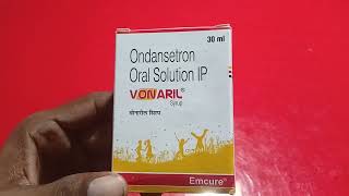 vonaril ondansetron oral solution ip इस्तेमाल नुकसान और कीमत vonaril syrup use in hindi [upl. by Eimmas]