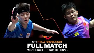 FULL MATCH  Dang Qiu vs Lin Shidong  MS QF  WTTFukuoka 2024 [upl. by Oby]