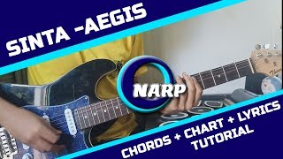 Sinta  Aegis Guitar Tutorial w  lyrics  chords  chart  CHORDS and LYRICS below [upl. by Dusza571]