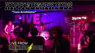 Hippie Death Cult  Toxic Annihilator  LIVE from MAXIMUM ⚡DOOM in Las Vegas 5202024 [upl. by Dambro]