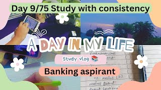 Day 975 Study with consistencyBanking aspirant study vlogTarget bank exam 2024studyvlogsbipo [upl. by Nevs]