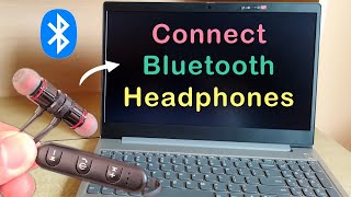 How to Connect Bluetooth Headphones to Laptop  Connect Bluetooth Earphone to Laptop [upl. by Martie894]