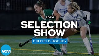 2024 NCAA DIII field hockey championship selection show [upl. by Anayit]