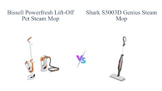 Bissell PowerFresh vs Shark Genius 💥 Steam Mop Comparison 🧼 [upl. by Lillis]