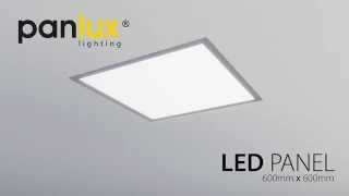 PANLUX LED PANEL builtin office light installation [upl. by Nwahs499]