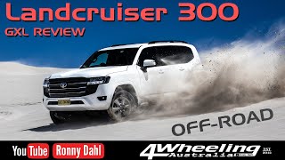 Landcruiser 300 offroad REVIEW [upl. by Airdnas]