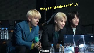 BTS Reaction to Stray Kids GDA 2019 [upl. by Carothers533]