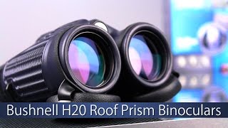 Bushnell H20 Roof Prism WaterProof Binoculars  OpticsPlanetcom [upl. by Nnylrebma]