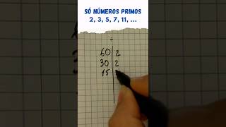 Como se faz a decomposição em fatores primos shorts matemática dicas português [upl. by Riabuz]