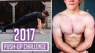 2017 PUSH UPS IN A DAY 2017 PUSHUPS CHALLENGE [upl. by Mirna]