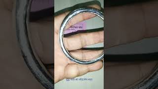 100 gram pure silver jointless casting kada for men to get power for moon planet 103600 ग्राम कड़ा [upl. by Frannie]