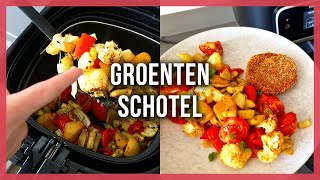 Makkelijke Groenten Schotel uit de Airfryer gezond airfryer recept [upl. by Yliram]