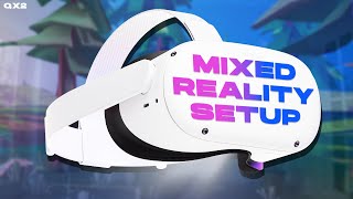 Oculus Quest 2 New Feature Mixed Reality Room Setup [upl. by Calan26]