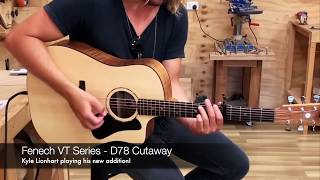 Kyle Lionhart plays his Fenech VT Series D78 Guitar [upl. by Gilberte]