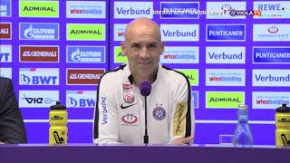 Pressekonferenz vor SV Mattersburg  Austria Wien [upl. by Anaud]