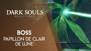 Dark Souls Remastered  Boss Papillon de Clair de Lune [upl. by Llednar]