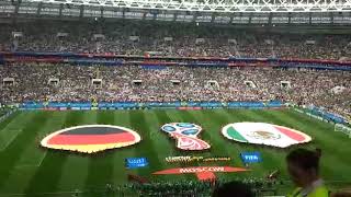 Himnos Alemania  México Mundial Rusia 2018 [upl. by Carman]