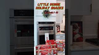 Little Debbie Holiday snacks rating vid 110 is 👆🏾 Check it out shorts foodreview fyp sub [upl. by Wilhelm]