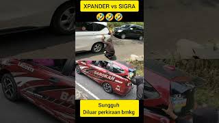 Xpander vs SIGRA adu skill di tanjakan sendi [upl. by Roye]