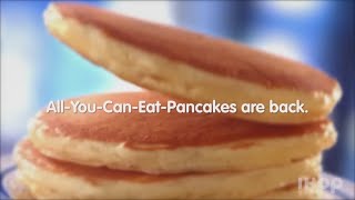 IHOP is bringing back allyoucaneat pancakes [upl. by Jezrdna]