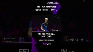 Best Point of Day 7 presented by Shuijingfang  WTT Champions Frankfurt 2023 [upl. by Anairb591]