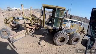 TANDEM WORK WITH THE GRADER AND WATER TANKER [upl. by Karub]