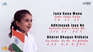 Jana Gana Mana Notation  National Anthem Of India  Republic Day Song  Vacha Thacker  26 January [upl. by Enitram]