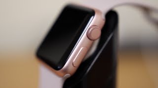 Rose Gold Apple Watch Sport Unboxing [upl. by Cand]