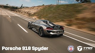 Unleashing the Beauty Porsche 918 Spyder in Liquid Metal Silver  HRE Wheels  TAG MOTORSPORTS [upl. by Ikcin]