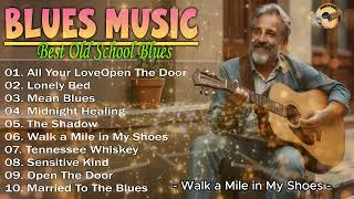 BLUES MIX Lyric Album  Top Slow Blues Music Playlist  Best Whiskey Blues Songs of All Time [upl. by Ottilie]