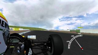 rFactor  Minardi M191  Pierluigi Martini Catalunya 1991 Onboard [upl. by Sakovich]