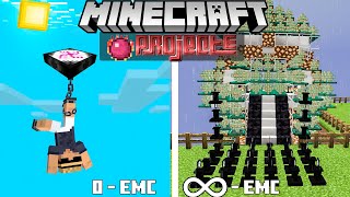 Minecraft 5 hour to Beat PROJECTE EMC1000000000000000000 [upl. by Atoked]