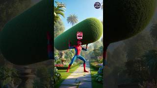 Garden Topiarist  Who is best SpiderMan vs Venom vs Captain America shorts spiderman [upl. by Dadinirt]