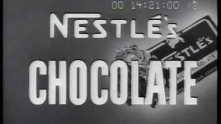 Nestles chocolate 1959 TV commercial [upl. by Mersey]