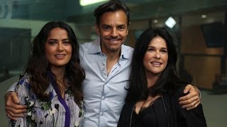 Entrevista con Eugenio Derbez y Salma Hayek [upl. by Alram]