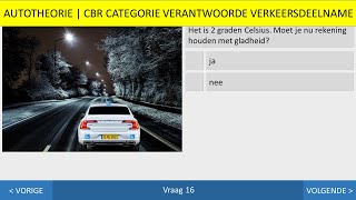 Autotheorie  Inzichtvragen  StartStop  Inhalen  Glad wegdek  Tegenliggers  Voorrang [upl. by Jeana]